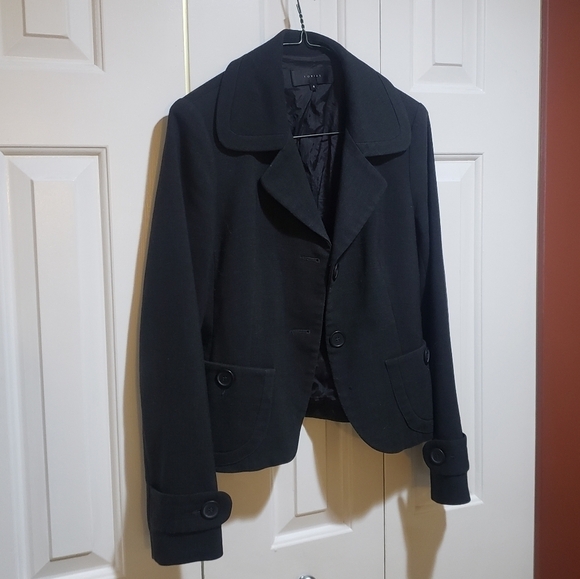 🌿 3/$20 🌿 Tobias Blazer Dark Grey Size 4 - Picture 3 of 4